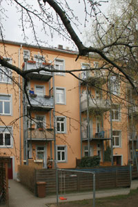 Hof, Balkone